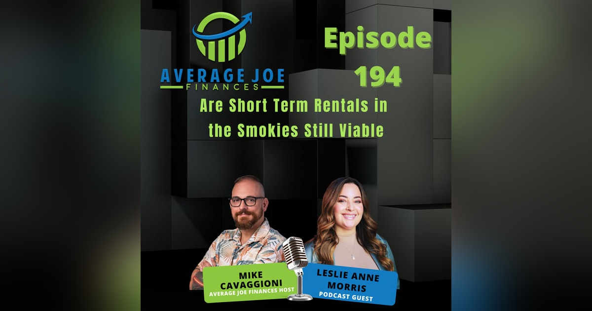 194. Are Short Term Rentals in the Smokies Still Viable with Leslie Anne Morris 194. Are Short Term Rentals in the Smokies Still Viable with Leslie Anne Morris