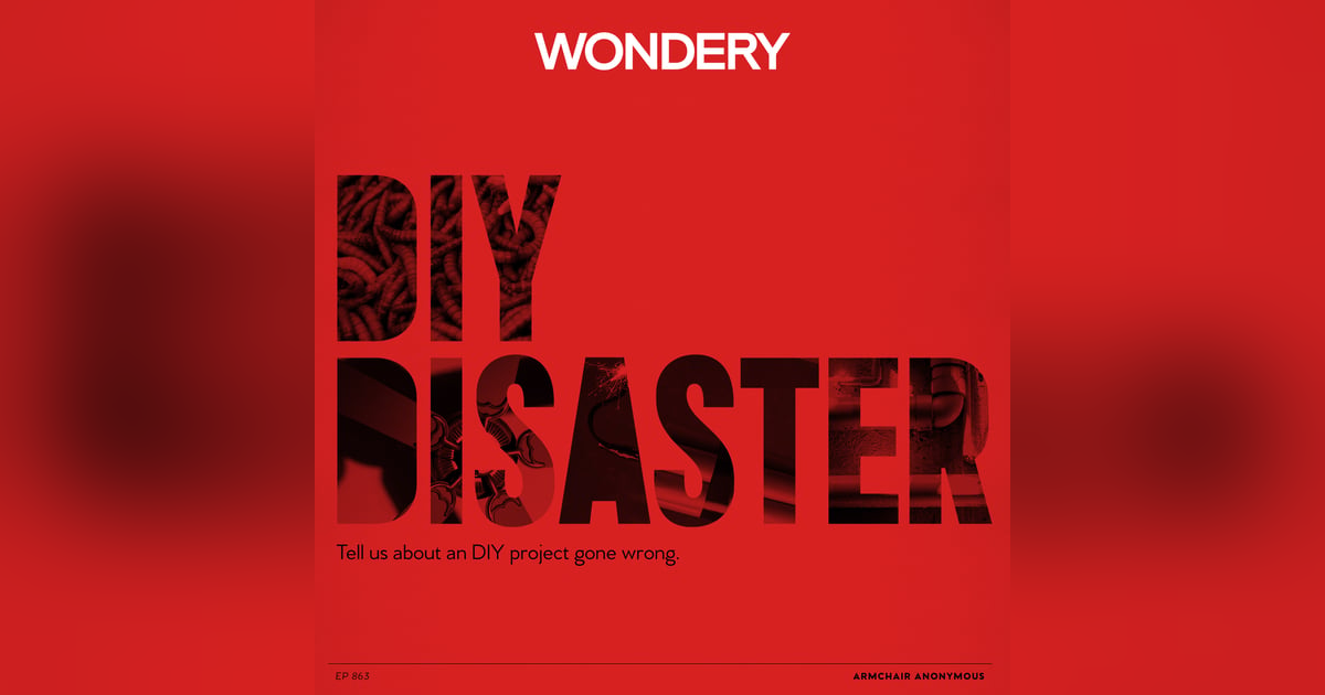 Armchair Anonymous: DIY Disaster Armchair Anonymous: DIY Disaster