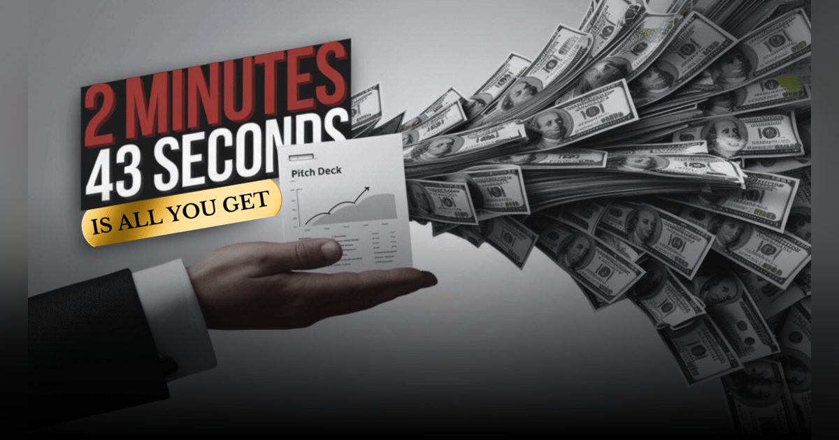 Sales and Cigars | How A 7-Second Pitch Deck Landed $3 Million In Funding | Episode 215 Sales and Cigars | How A 7-Second Pitch Deck Landed $3 Million In Funding | Episode 215