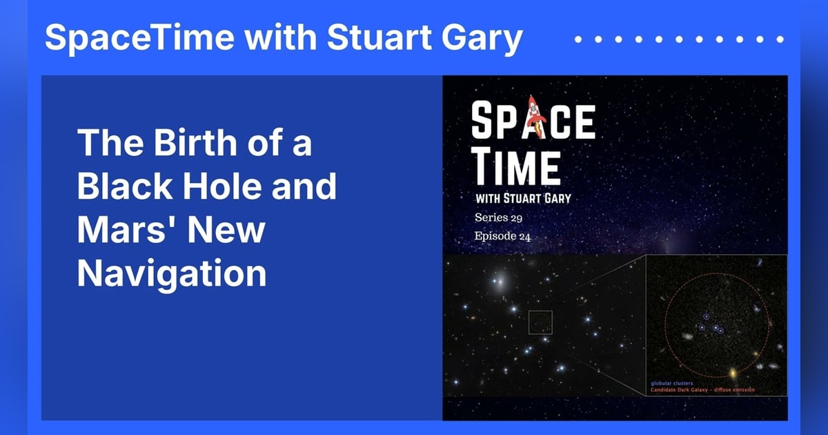 The Birth of a Black Hole and Mars’ New Navigation The Birth of a Black Hole and Mars’ New Navigation