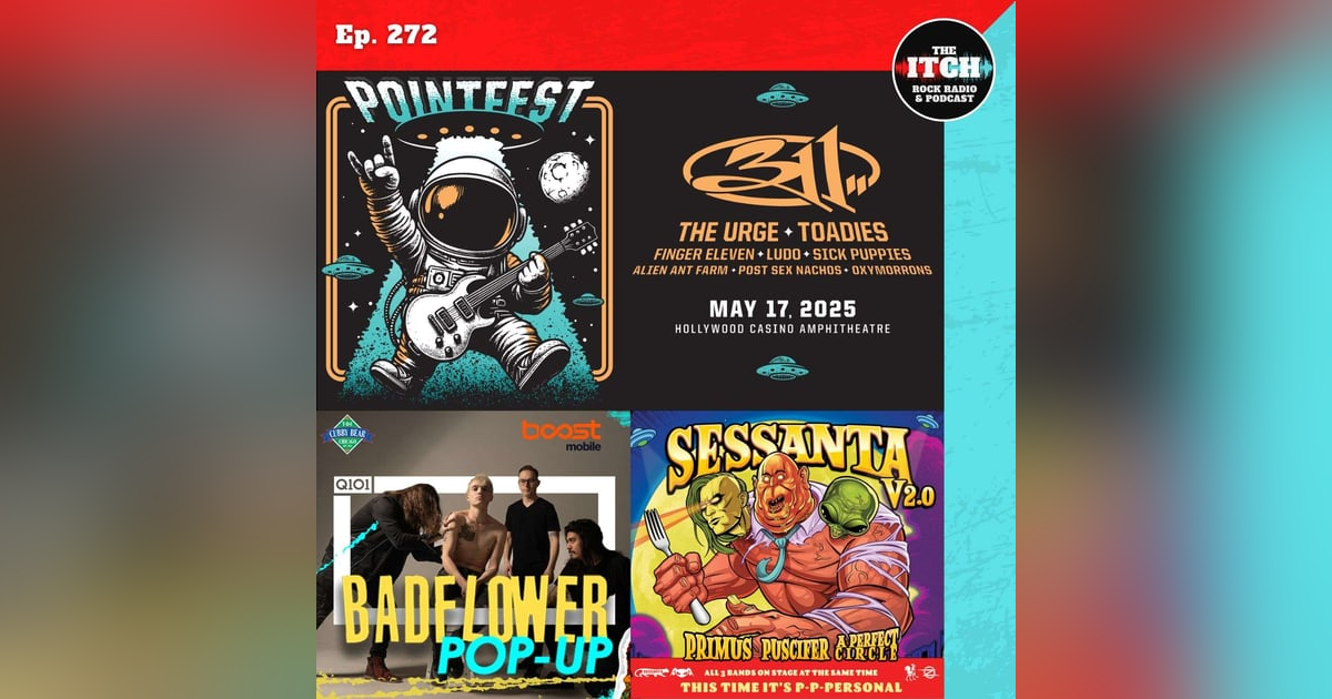E272 Concert Catch-up: Pointfest, Primus, Puscifer, A Perfect Circle, and Padflower... er, Badflower E272 Concert Catch-up: Pointfest, Primus, Puscifer, A Perfect Circle, and Padflower... er, Badflower
