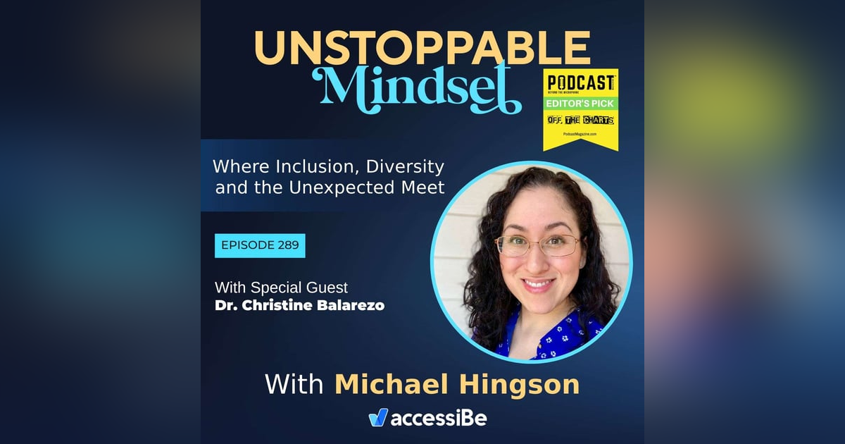 Episode 289 – Unstoppable Intuitive Spiritual Coach with Dr. Christine Balarezo Episode 289 – Unstoppable Intuitive Spiritual Coach with Dr. Christine Balarezo