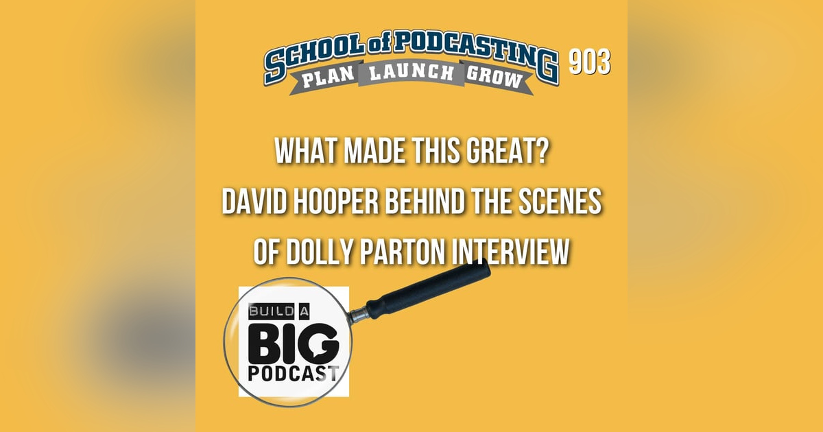 What Makes This Great? Behind the Scenes With David Hooper What Makes This Great? Behind the Scenes With David Hooper