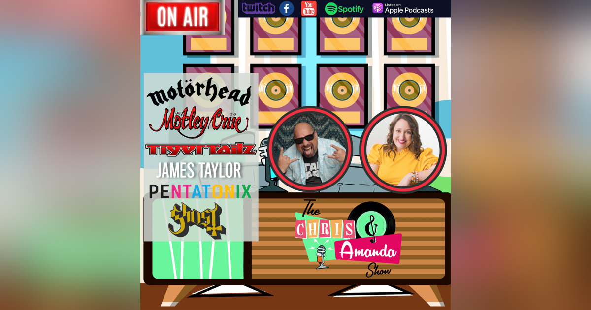 Ghost, Motley Crue, Motorhead, James Taylor, Tigertailz, Pentatonix Ghost, Motley Crue, Motorhead, James Taylor, Tigertailz, Pentatonix