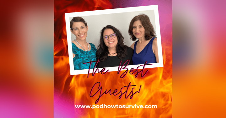 image for Episode 49- How To Survive An Exploding Volcano & An Exploding Body Part with Laura House