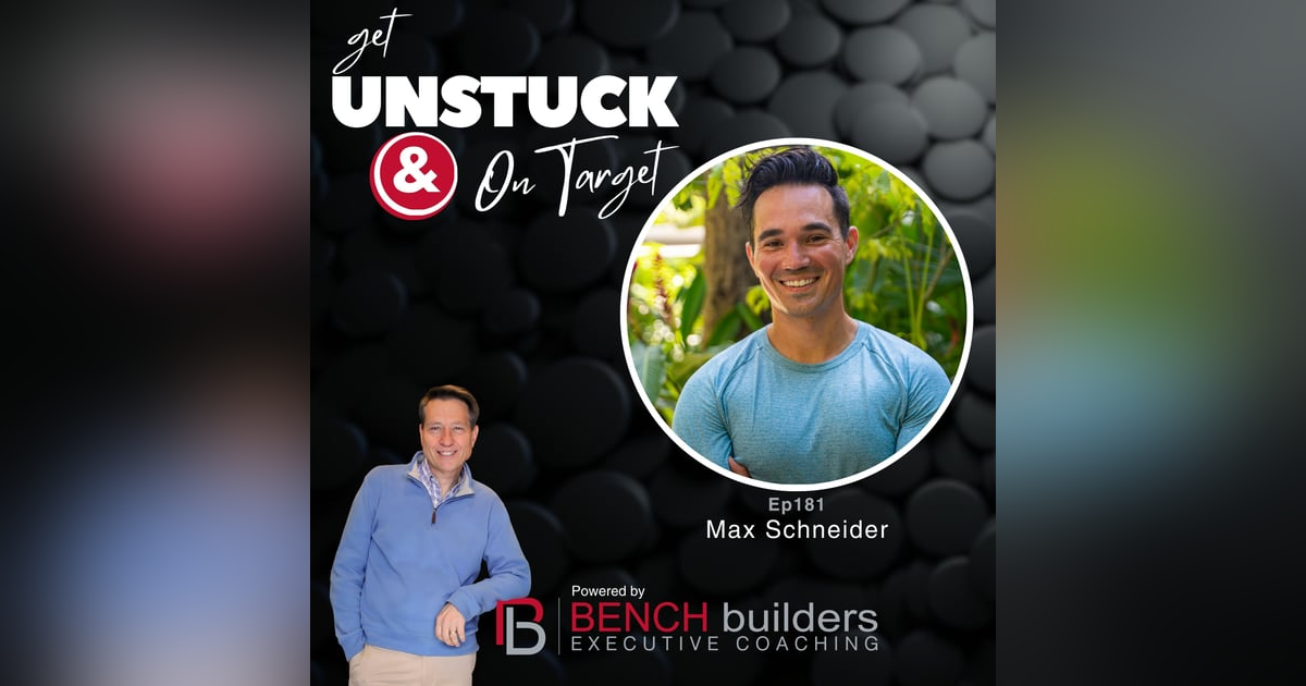 Ep181 Max Schneider - From Burned Out Consultant to Curating Extraordinary Experiences Ep181 Max Schneider - From Burned Out Consultant to Curating Extraordinary Experiences