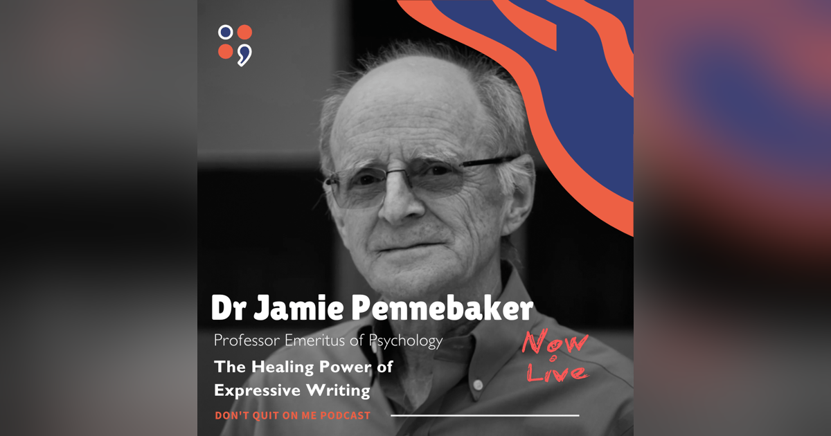 The Healing Power of Expressive Writing: An Interview with Dr. Jamie Pennebaker The Healing Power of Expressive Writing: An Interview with Dr. Jamie Pennebaker