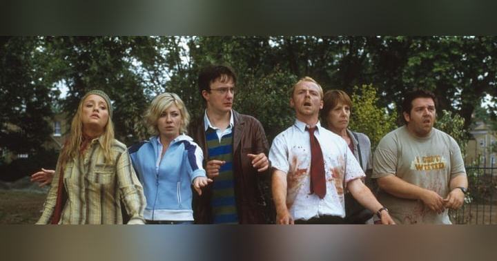 image for Shaun of the Dead (2004): Brains, Beers, and British Wit