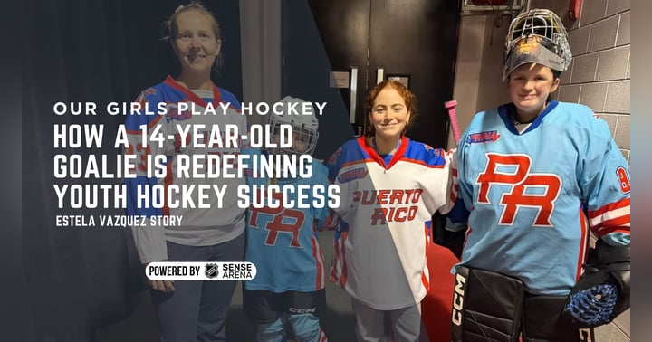 image for How a 14-Year-Old Goalie Is Redefining Youth Hockey Success | Estela Vazquez Story