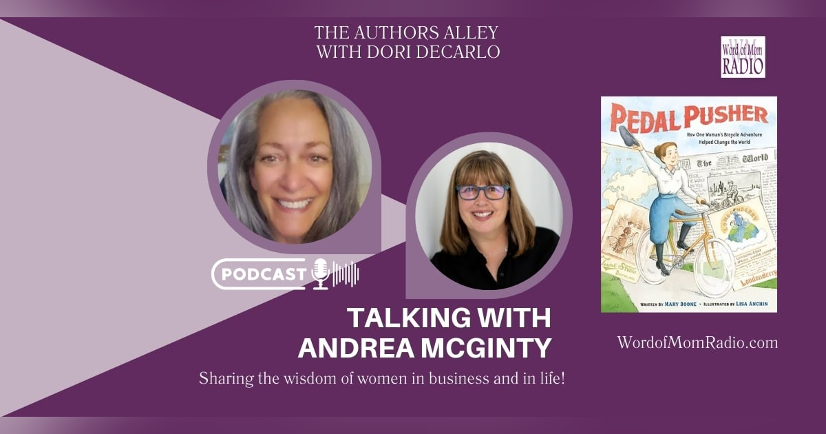 Mary Boone on The Authors Alley with Dori DeCarlo Mary Boone on The Authors Alley with Dori DeCarlo