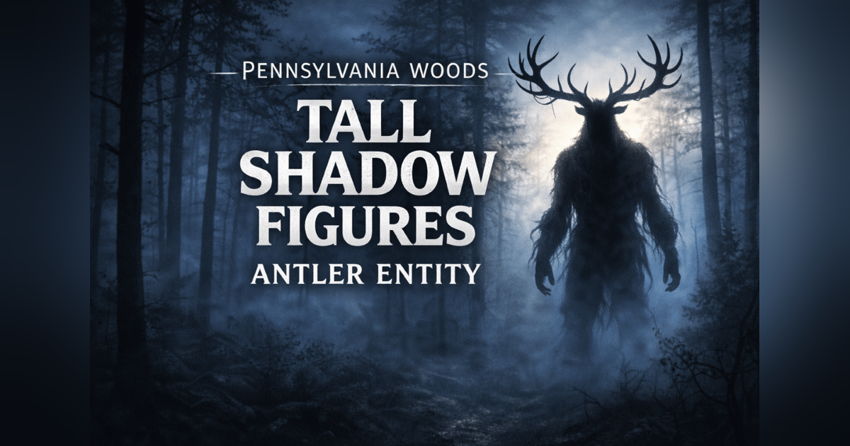 Tall Shadow Figures, Antler Entities and Paranormal Encounters in the Woods Tall Shadow Figures, Antler Entities and Paranormal Encounters in the Woods
