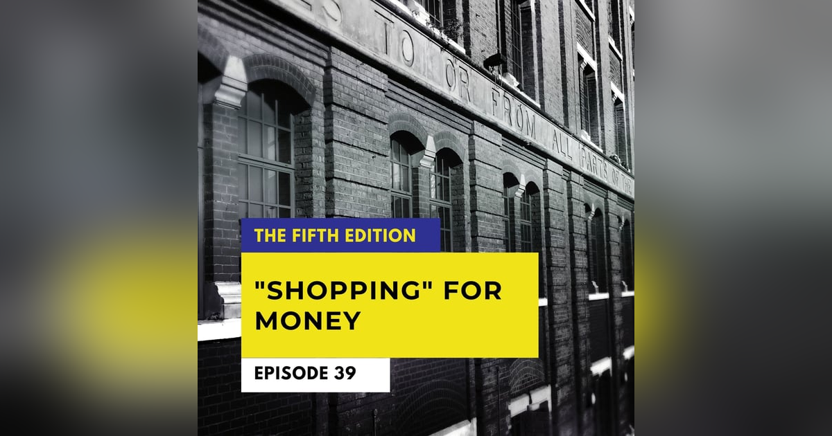 Shopping For The Money Shopping For The Money