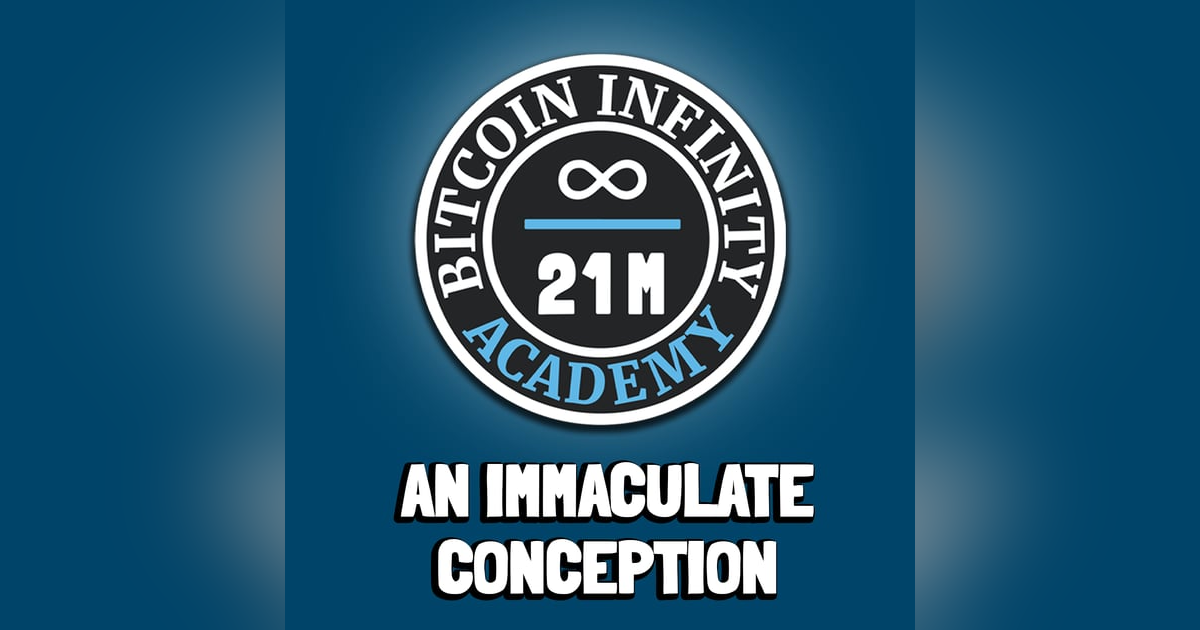 An Immaculate Conception | Sovereignty Through Mathematics Chapter 4 | Bitcoin Infinity Academy #5 An Immaculate Conception | Sovereignty Through Mathematics Chapter 4 | Bitcoin Infinity Academy #5