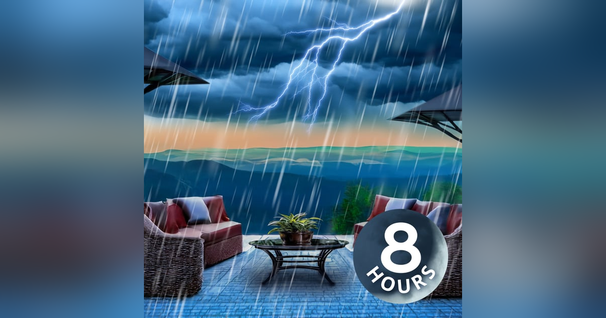 Sleep to 8 Hours of Rain & Thunder | Thunderstorm Sounds for Sleeping Sleep to 8 Hours of Rain & Thunder | Thunderstorm Sounds for Sleeping