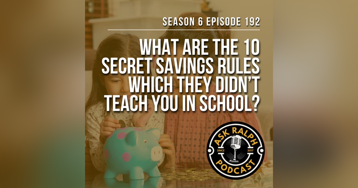 What are the 10 secret savings rules which they didn’t teach you in school? What are the 10 secret savings rules which they didn’t teach you in school?