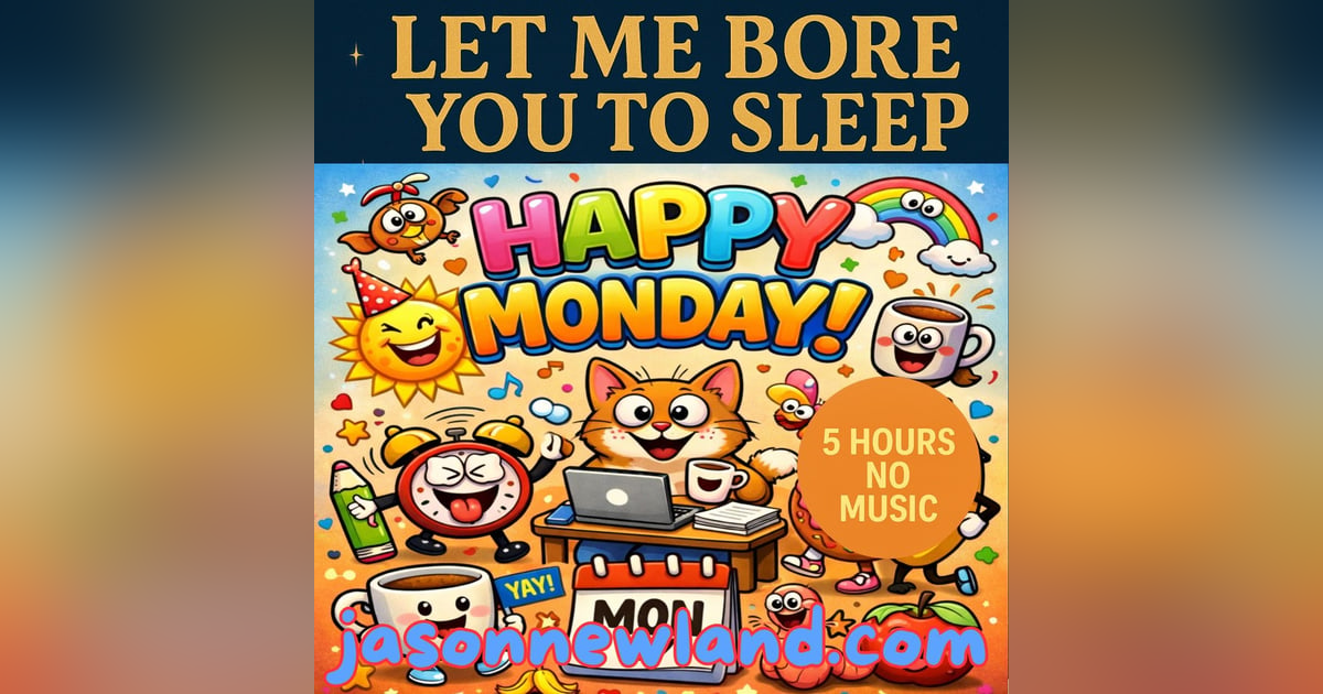 (no music) (5 hours) Happy Monday to you | LMBYTS #1523 | Jason Newland | 29th December 2025 (no music) (5 hours) Happy Monday to you | LMBYTS #1523 | Jason Newland | 29th December 2025