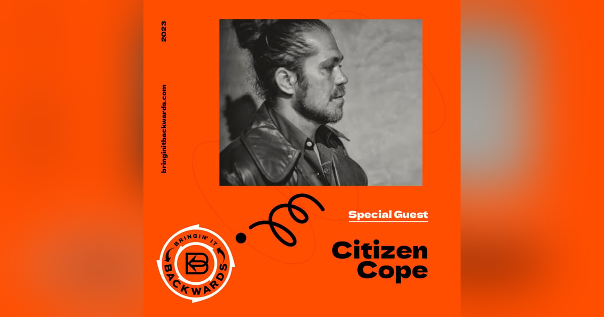 Interview with Citizen Cope Interview with Citizen Cope