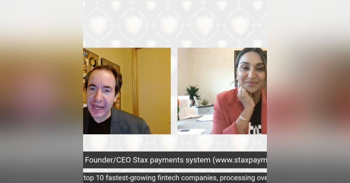 Suneera Madhani, Founder and CEO Stax system processing over 23 Billion in payments Suneera Madhani, Founder and CEO Stax system processing over 23 Billion in payments