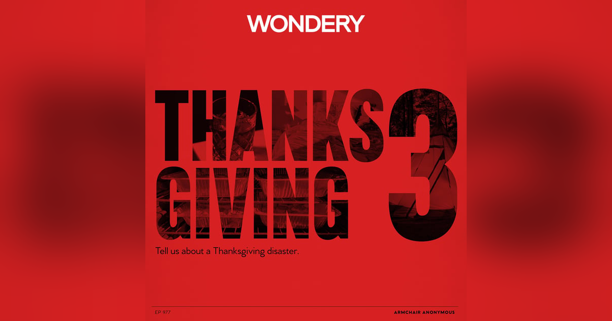 Armchair Anonymous: Thanksgiving III Armchair Anonymous: Thanksgiving III