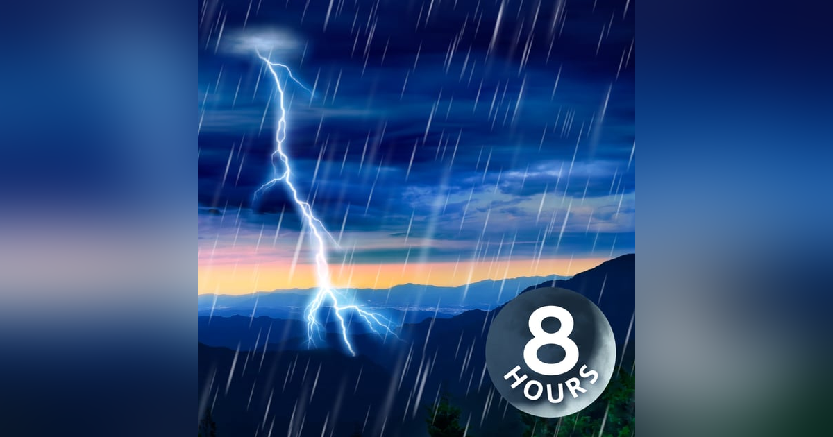 Sleep to Thunder & Rain | 8 Hour Thunderstorm Sounds for Sleeping Sleep to Thunder & Rain | 8 Hour Thunderstorm Sounds for Sleeping