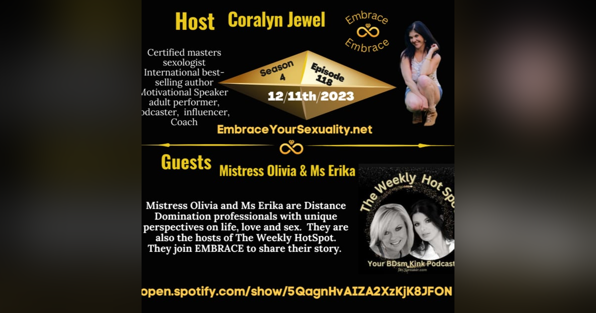 Mistress Olivia & Ms Erika from the Weekly Hot Spot Mistress Olivia & Ms Erika from the Weekly Hot Spot