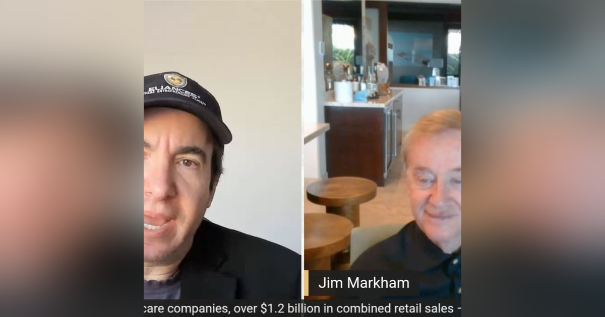 Jim Markham, founder ABBA, Pureology haircare companies over $1Billion, author Big Lucky Jim Markham, founder ABBA, Pureology haircare companies over $1Billion, author Big Lucky