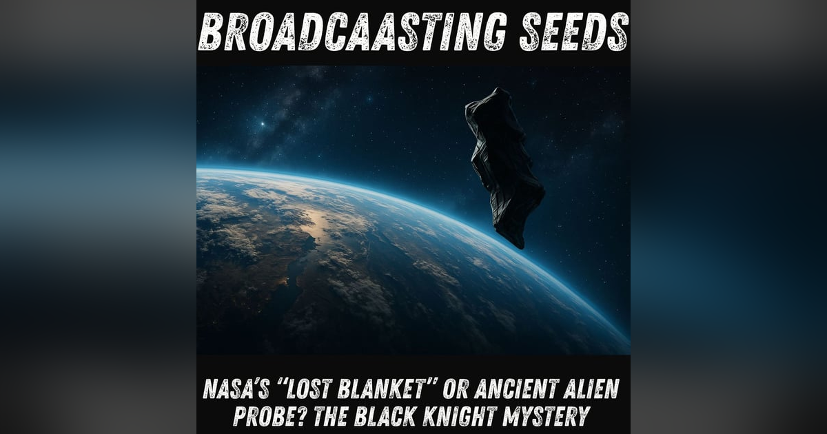 NASA’s “Lost Blanket” or Ancient Alien Probe? The Black Knight Mystery NASA’s “Lost Blanket” or Ancient Alien Probe? The Black Knight Mystery