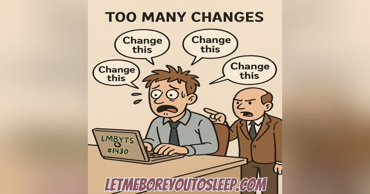 (music) (5 hours) Too many changes | LMBYTS #1430 | Jason Newland | 6th September 2025 (music) (5 hours) Too many changes | LMBYTS #1430 | Jason Newland | 6th September 2025