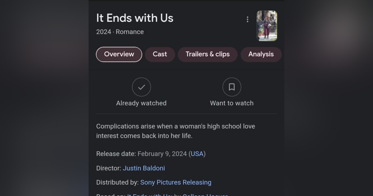 67. It Ends With Us Movie Updates 67. It Ends With Us Movie Updates