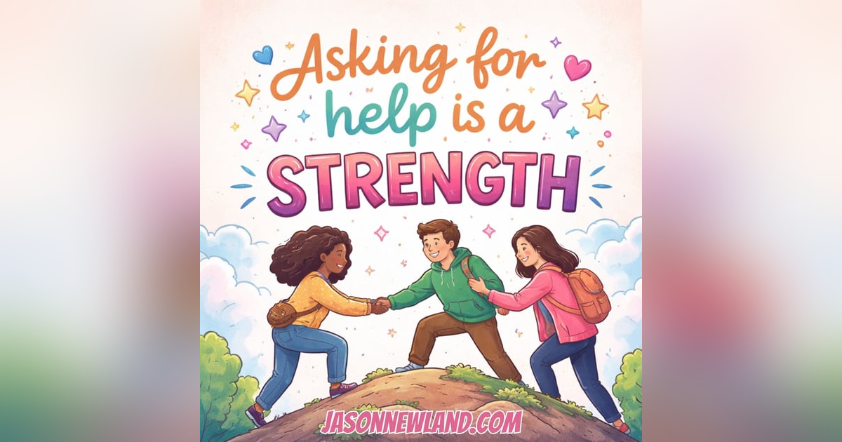 Asking for Help is a Strength - Jason Newland Asking for Help is a Strength - Jason Newland