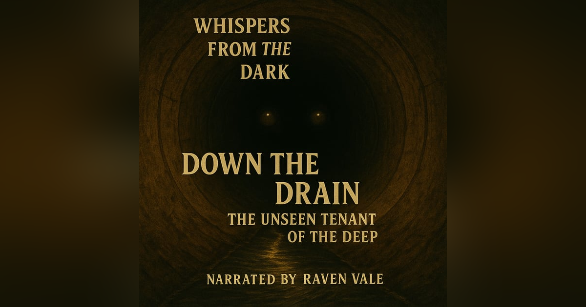 Down the Drain: The Unseen Tenant of the Deep Down the Drain: The Unseen Tenant of the Deep