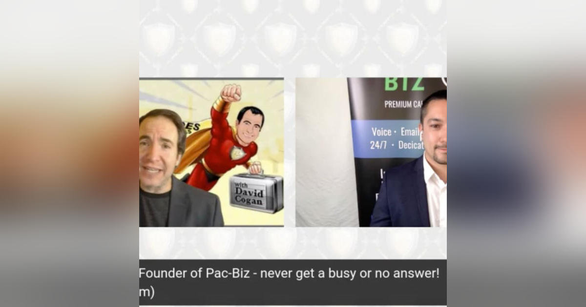 Eric Mulvin cofounder Pac-Biz outsourced business support services to never miss a call or question Eric Mulvin cofounder Pac-Biz outsourced business support services to never miss a call or question