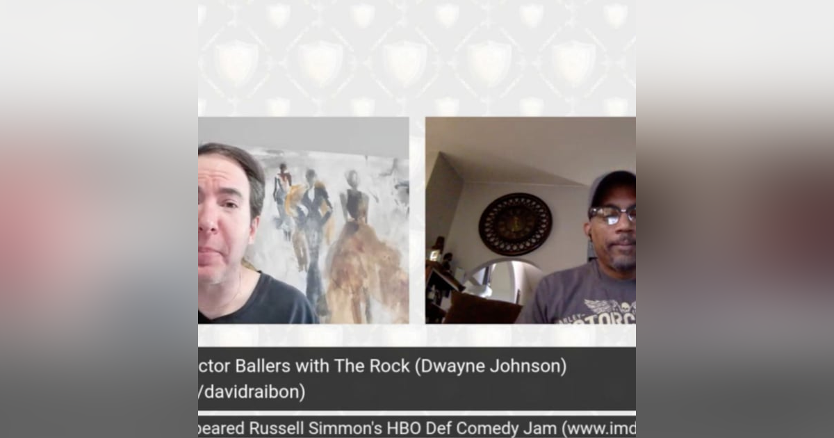 David Raibon, actor Ballers with The Rock (Dwayne Johnson), Insecure, Russell Simmon's HBO Def Comedy Jam, former police officer and comedia David Raibon, actor Ballers with The Rock (Dwayne Johnson), Insecure, Russell Simmon's HBO Def Comedy Jam, former police officer and comedia