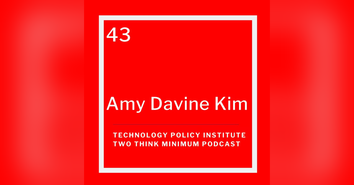 Amy Davine Kim on Blockchain Policy for 2020 Amy Davine Kim on Blockchain Policy for 2020