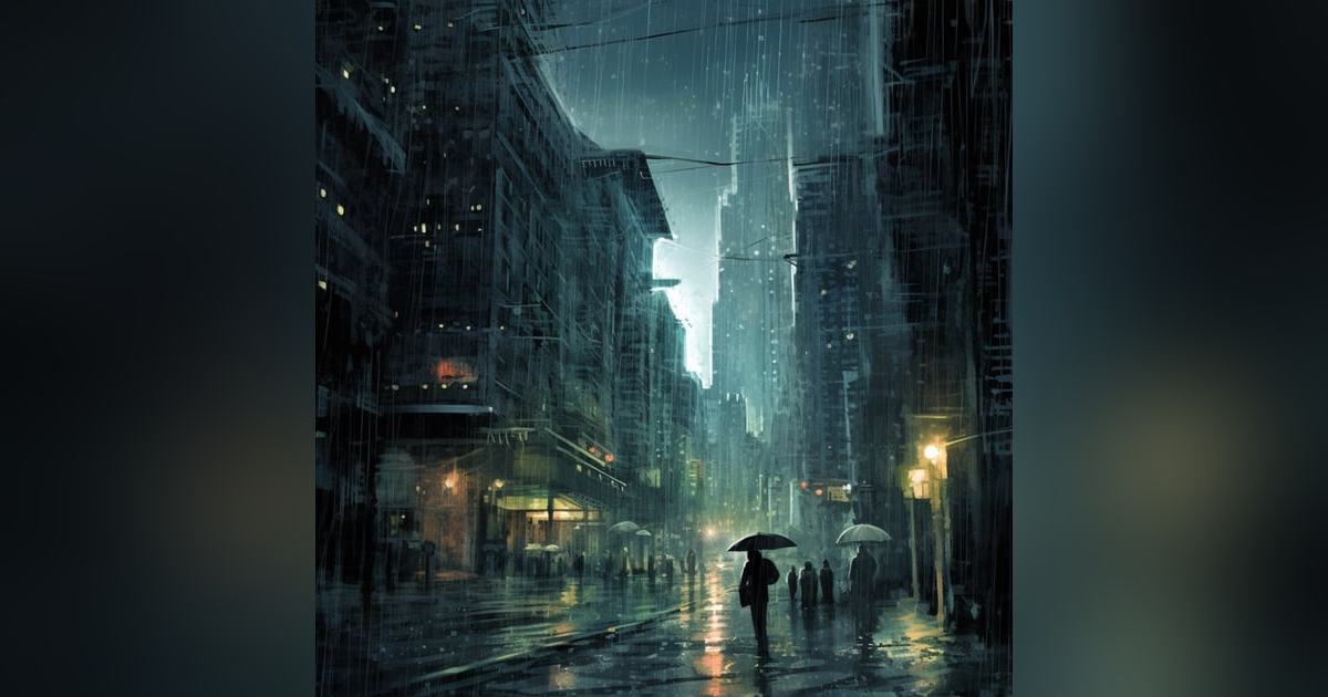 Urban Rainstorm  Captivating Sounds of Rain and Wind in the City Urban Rainstorm  Captivating Sounds of Rain and Wind in the City