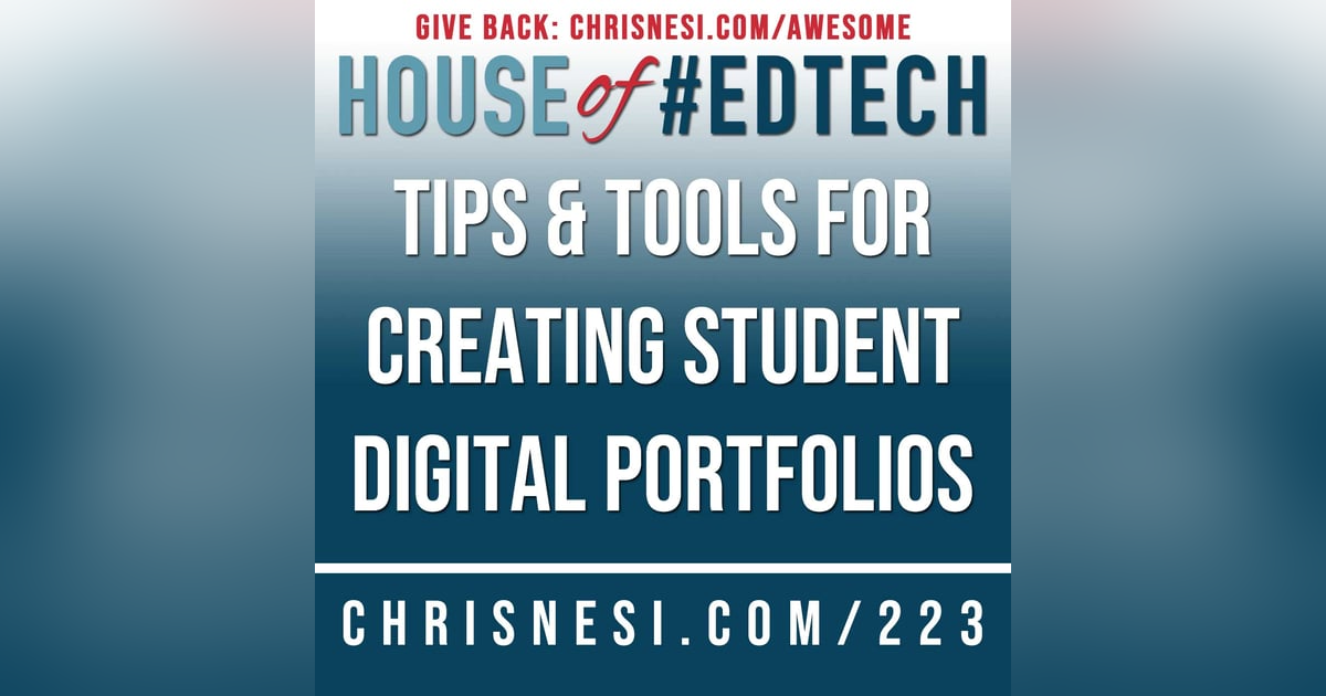 The Power of Digital Portfolios: Tips and Tools for Student Success - HoET223 The Power of Digital Portfolios: Tips and Tools for Student Success - HoET223