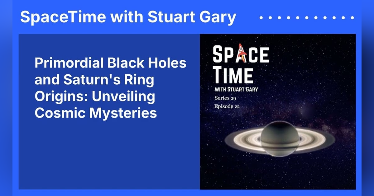 Primordial Black Holes and Saturn’s Ring Origins: Unveiling Cosmic Mysteries Primordial Black Holes and Saturn’s Ring Origins: Unveiling Cosmic Mysteries