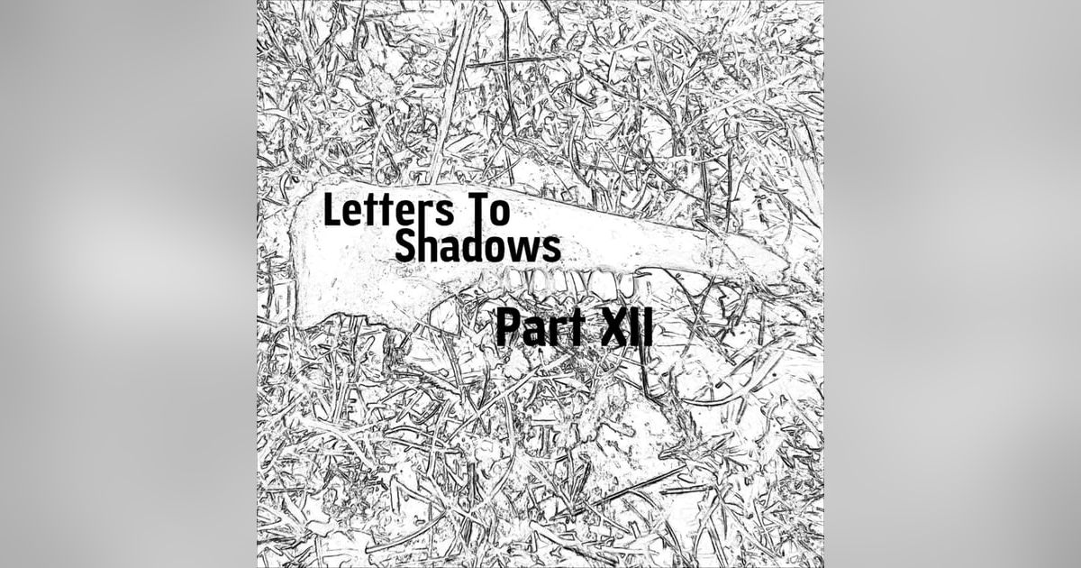 Letters To Shadows - Part XII (Patreon Preview) Letters To Shadows - Part XII (Patreon Preview)