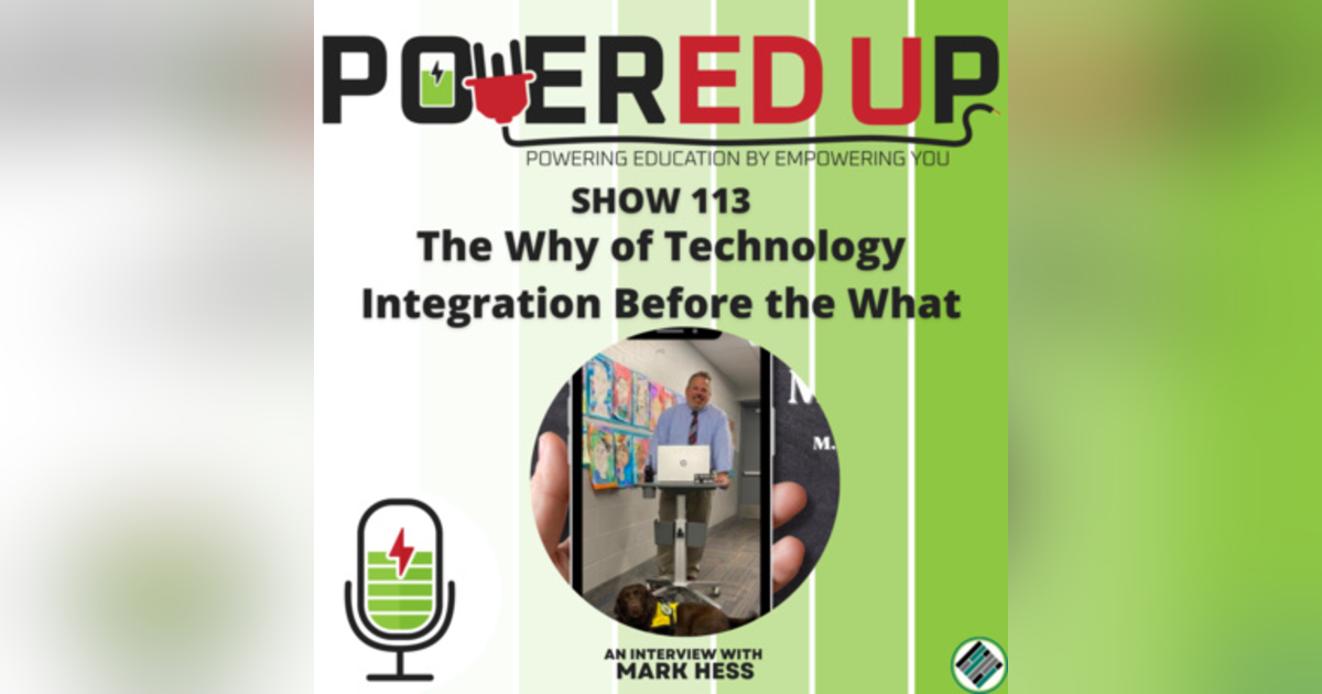 The Why of Technology Integration Before the What The Why of Technology Integration Before the What