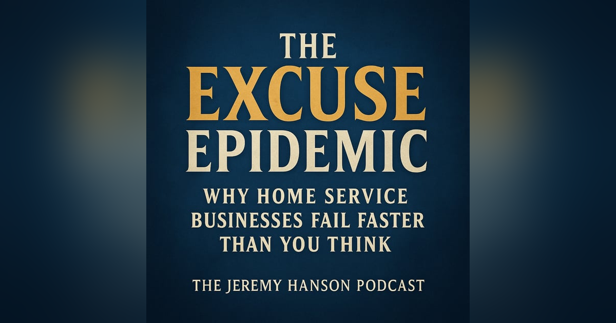 The Excuse Epidemic: Why Home Service Businesses Fail Faster Than You Think The Excuse Epidemic: Why Home Service Businesses Fail Faster Than You Think