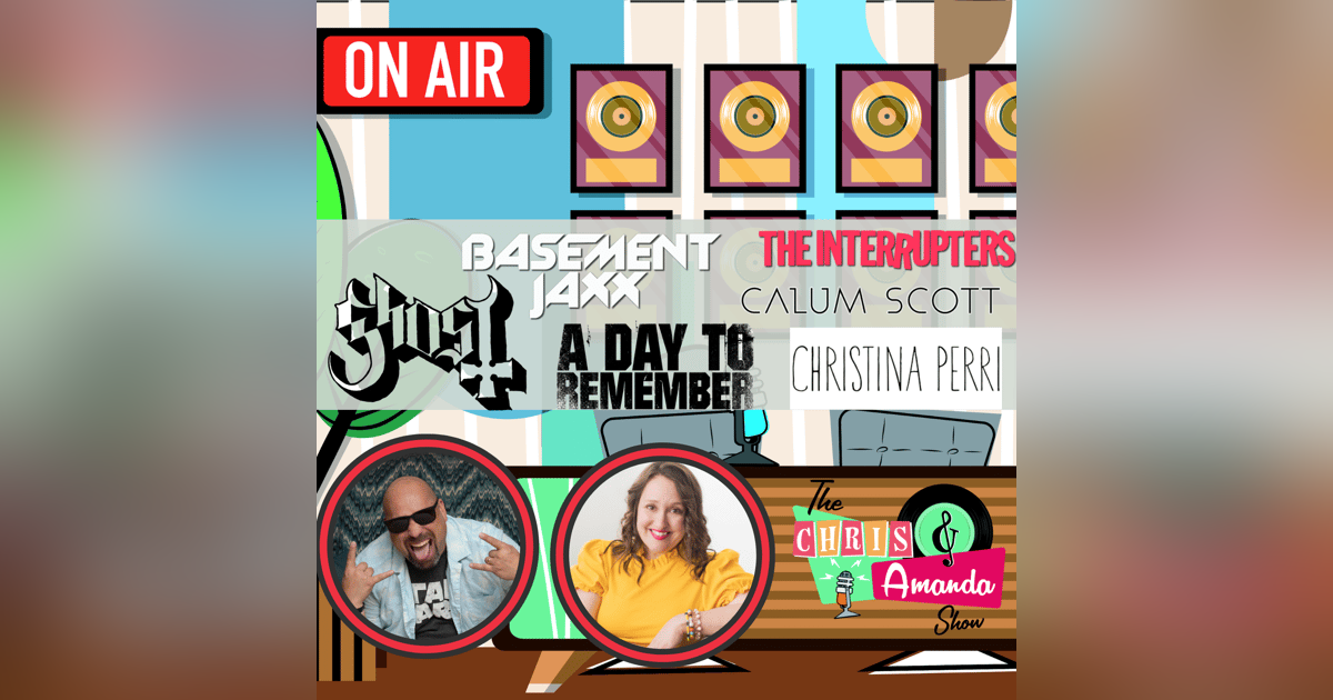 The Interrupters, Ghost, Christina Perri, Basement Jaxx, A Day to Remember, Calum Scott The Interrupters, Ghost, Christina Perri, Basement Jaxx, A Day to Remember, Calum Scott