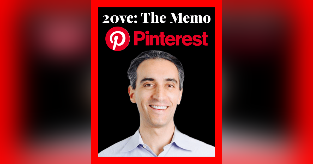 20VC: The Pinterest Memo: Bessemer's Jeremy Levine on The Secret To Success within User Generated Content Plays, Where Most Investors Make Mistakes When Analysing Consumer Social and How The Pinterest Deal Wouldn't Have Happened without a D 20VC: The Pinterest Memo: Bessemer's Jeremy Levine on The Secret To Success within User Generated Content Plays, Where Most Investors Make Mistakes When Analysing Consumer Social and How The Pinterest Deal Wouldn't Have Happened without a D