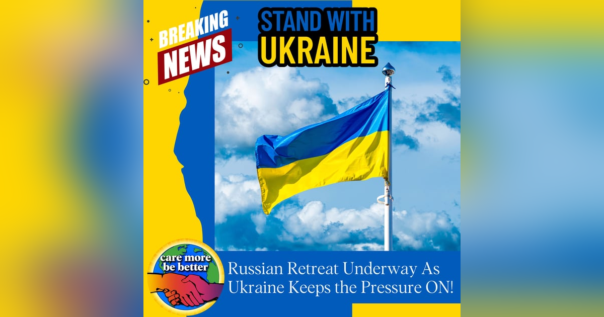 BREAKING NEWS: Ukraine Pushes Russian Troops Retreat and Keeps The Pressure ON! Featuring Daniel Tonkopi and His Work to #StandWithUkraine BREAKING NEWS: Ukraine Pushes Russian Troops Retreat and Keeps The Pressure ON! Featuring Daniel Tonkopi and His Work to #StandWithUkraine