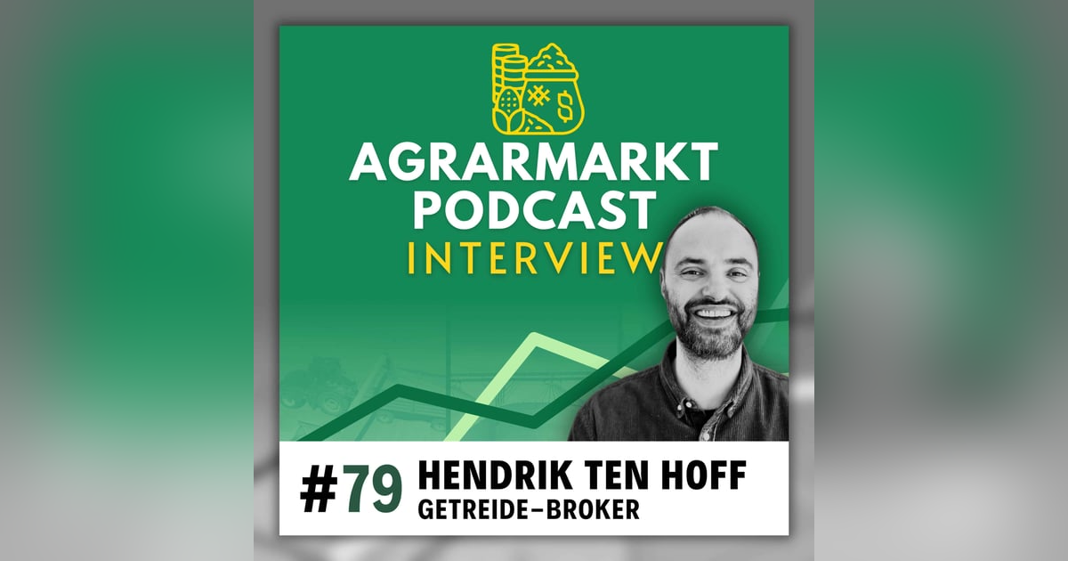 🚢 Getreide-Broker Hendrik ten Hoff verrät, wie es bis zur Ernte weiter geht 🚢 Getreide-Broker Hendrik ten Hoff verrät, wie es bis zur Ernte weiter geht
