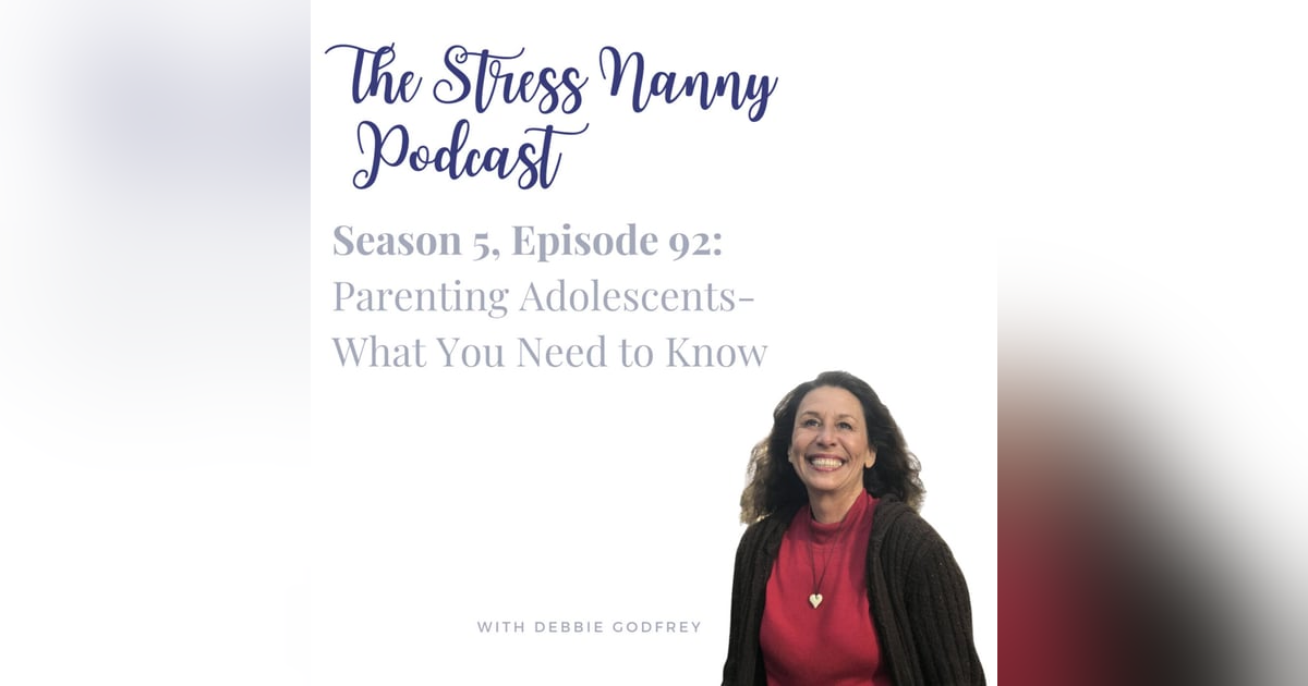 Parenting Adolescents: What You Need to Know Parenting Adolescents: What You Need to Know