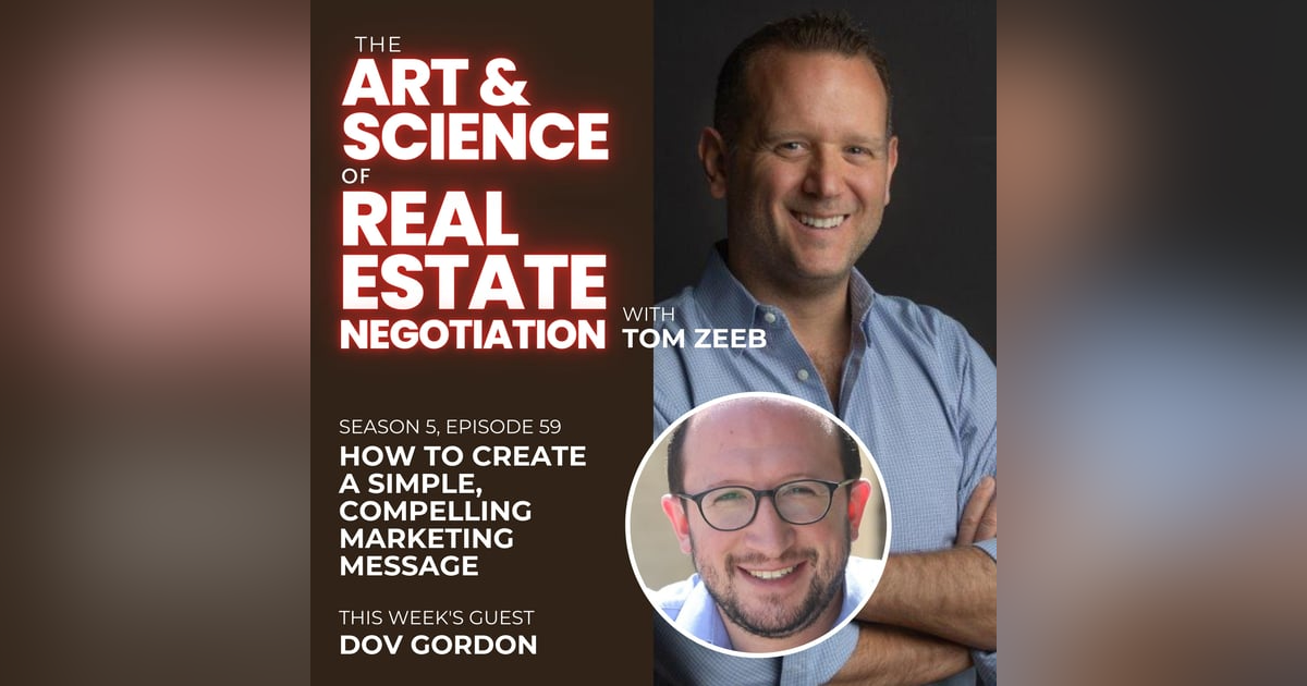 s5e59 How to Create a Simple, Compelling Marketing Message with Dov Gordon s5e59 How to Create a Simple, Compelling Marketing Message with Dov Gordon