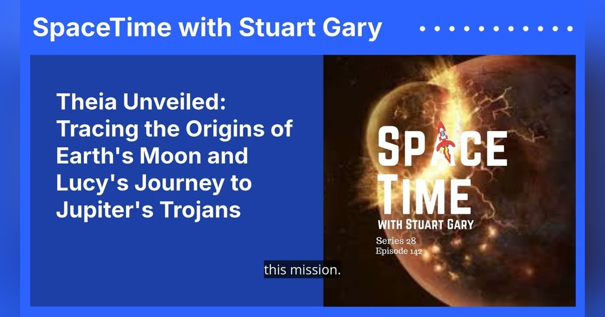 Theia Unveiled: Tracing the Origins of Earth’s Moon and Lucy’s Journey to Jupiter’s Trojans Theia Unveiled: Tracing the Origins of Earth’s Moon and Lucy’s Journey to Jupiter’s Trojans