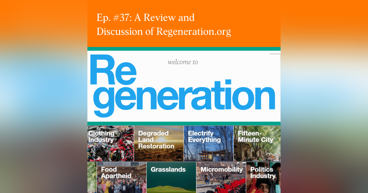 Regeneration Part 4: A Review of The Climate Activist Portal - Nexus - on Regeneration.org with Anca Novacovici, Tia Walden, Julie Lokun and Nicole Davis Regeneration Part 4: A Review of The Climate Activist Portal - Nexus - on Regeneration.org with Anca Novacovici, Tia Walden, Julie Lokun and Nicole Davis