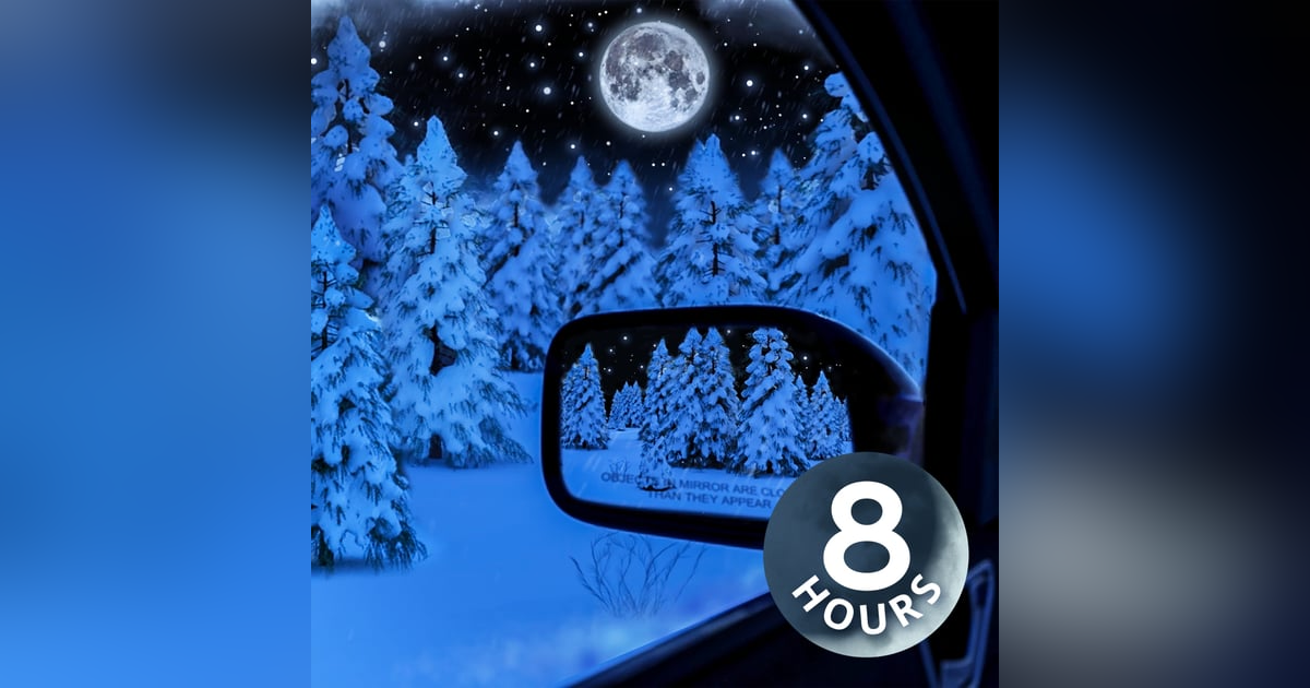 Driving Ambience in Winter Snowstorm | 8 Hour White Noise Sounds Driving Ambience in Winter Snowstorm | 8 Hour White Noise Sounds