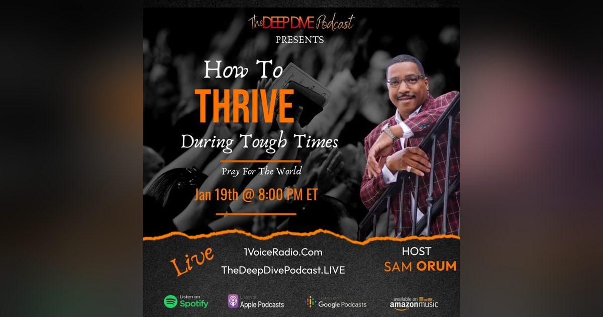 How to THRIVE during tough times How to THRIVE during tough times